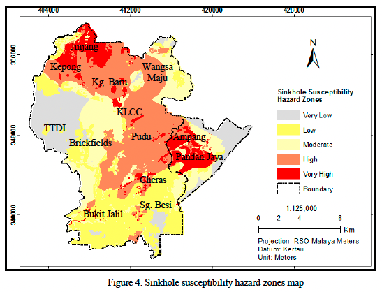 Sinkhole Risk Mapping with GIS and AHP: Kuala Lumpur and Ampang Jaya Case Study